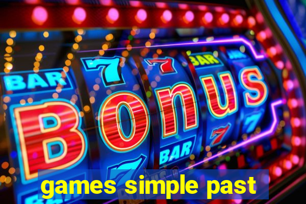 games simple past