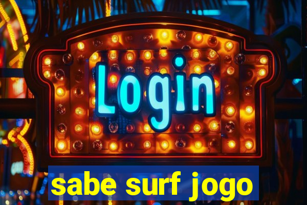 sabe surf jogo