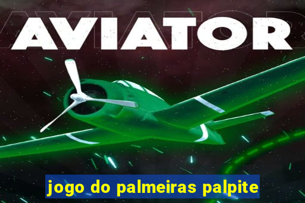 jogo do palmeiras palpite