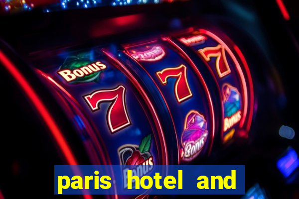 paris hotel and casino restaurants