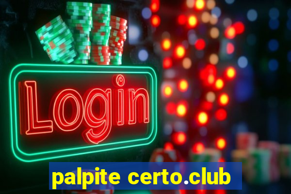 palpite certo.club