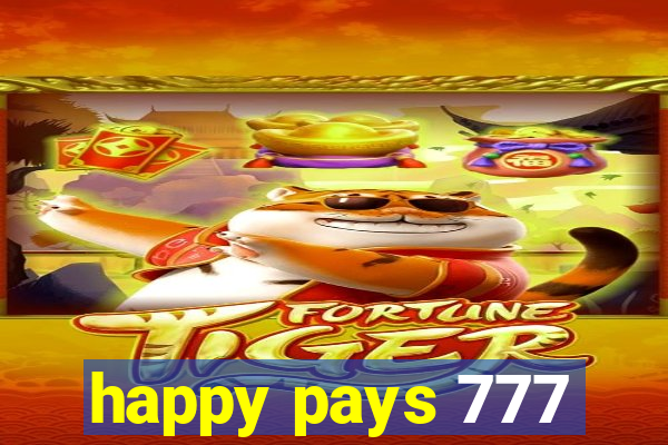 happy pays 777