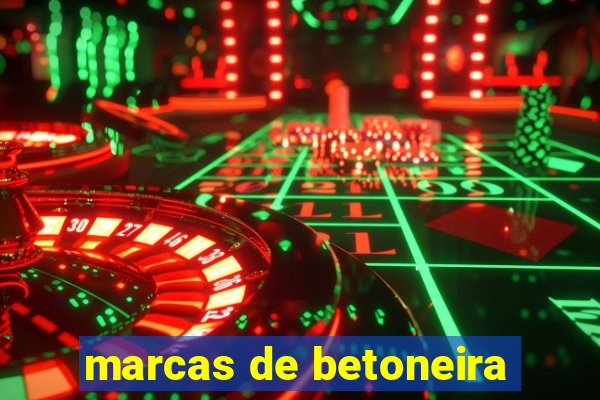 marcas de betoneira