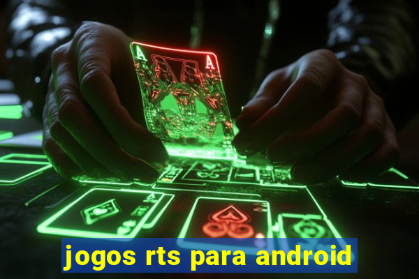 jogos rts para android