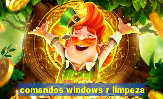 comandos windows r limpeza