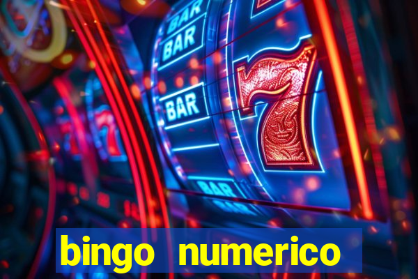 bingo numerico educa??o infantil