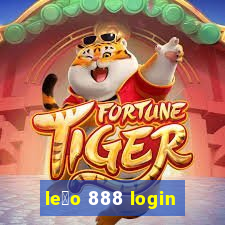 le茫o 888 login