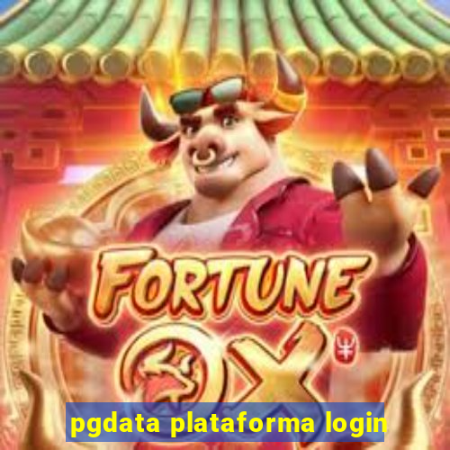 pgdata plataforma login