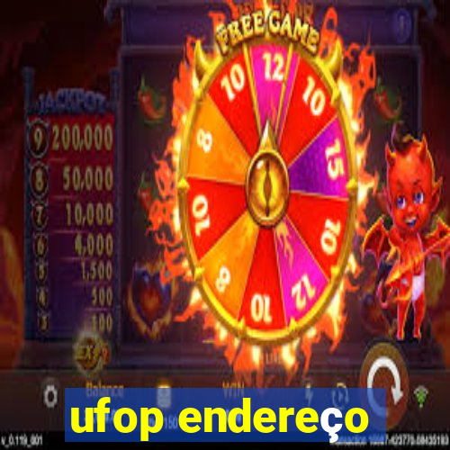 ufop endereço