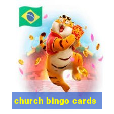 church bingo cards