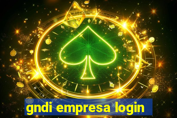 gndi empresa login