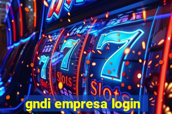 gndi empresa login