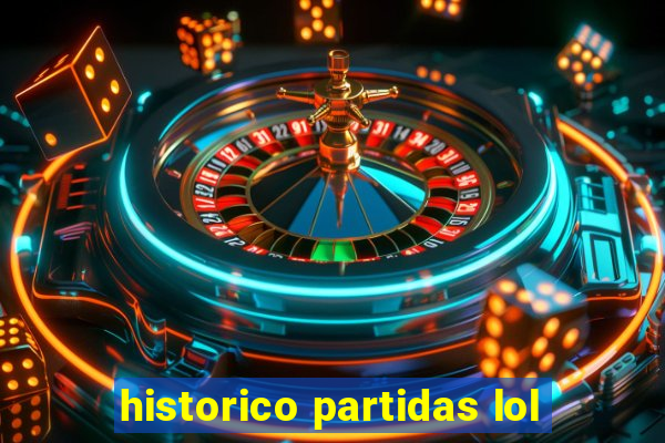 historico partidas lol