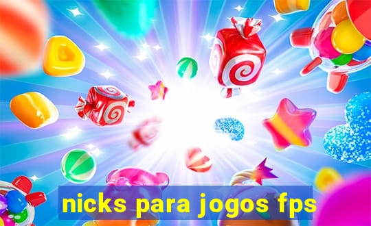 nicks para jogos fps