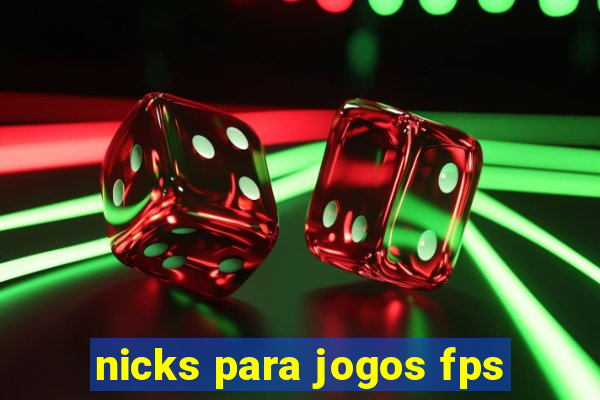 nicks para jogos fps