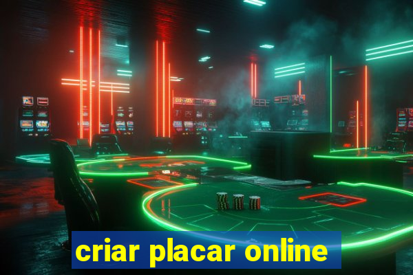 criar placar online