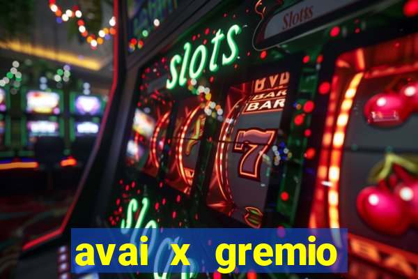 avai x gremio novorizontino palpite