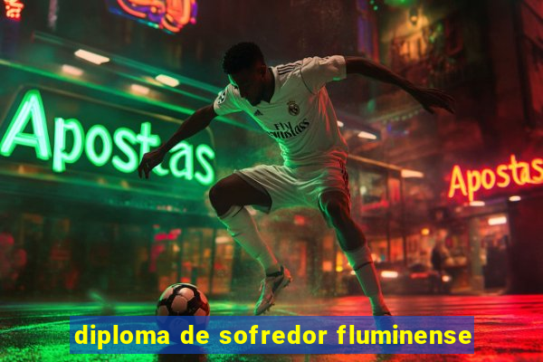 diploma de sofredor fluminense