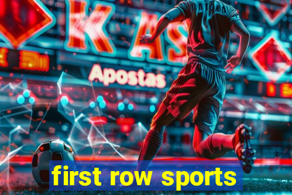 first row sports