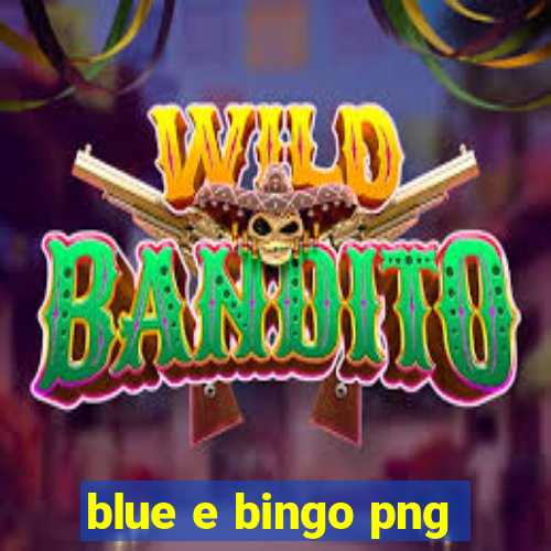 blue e bingo png