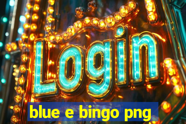 blue e bingo png