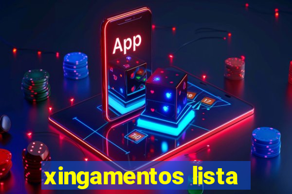 xingamentos lista