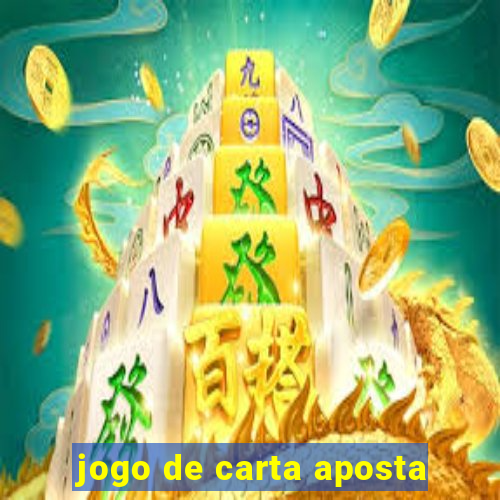 jogo de carta aposta