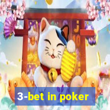 3-bet in poker