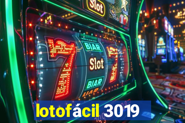 lotofácil 3019