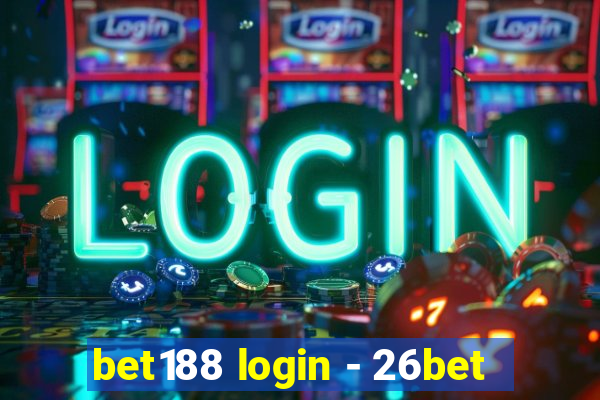 bet188 login - 26bet