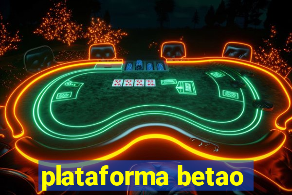 plataforma betao