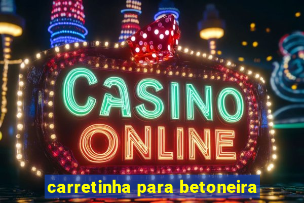 carretinha para betoneira