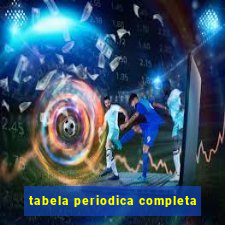 tabela periodica completa