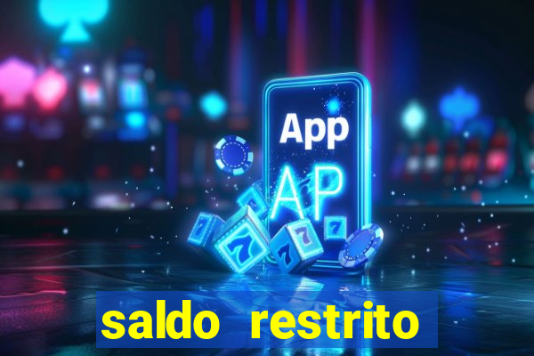 saldo restrito estrela bet