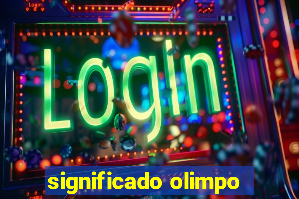 significado olimpo