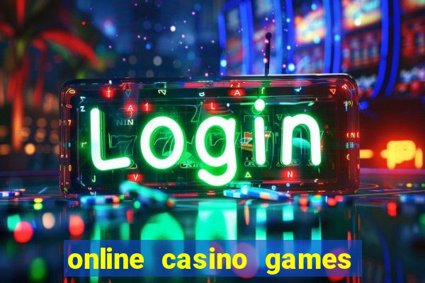 online casino games for real cash