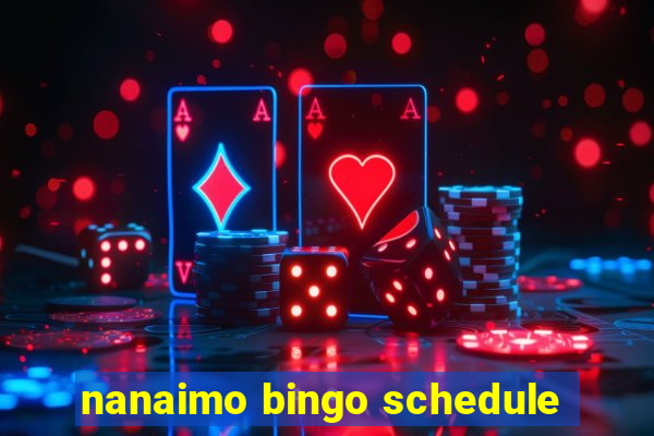 nanaimo bingo schedule