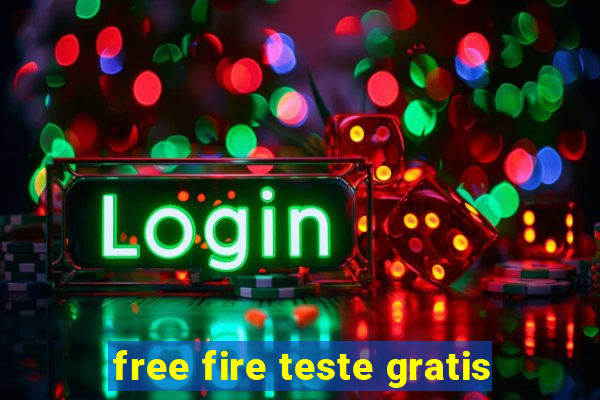 free fire teste gratis