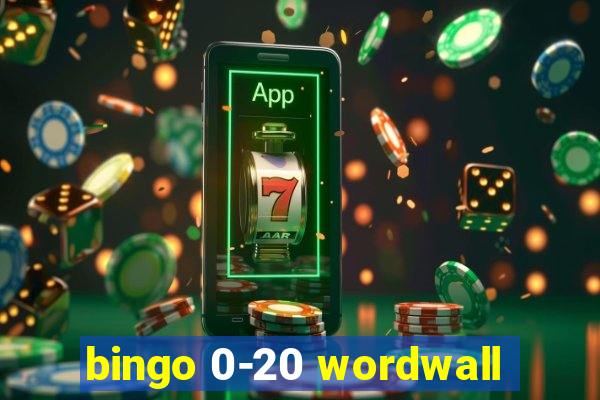 bingo 0-20 wordwall