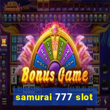 samurai 777 slot