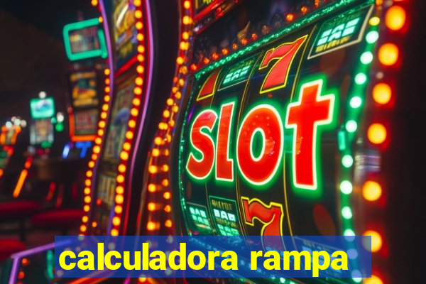 calculadora rampa