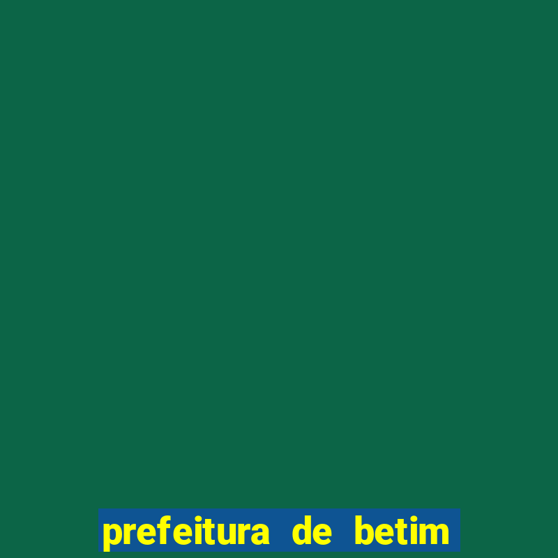 prefeitura de betim contracheque online