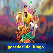 gerador de bingo de palavras