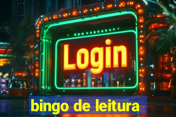 bingo de leitura