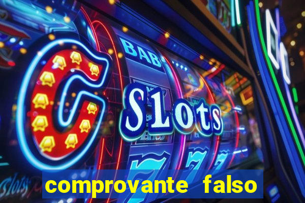 comprovante falso de 50 reais