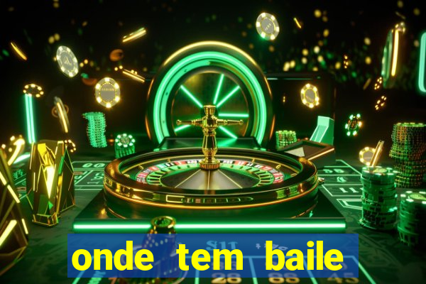 onde tem baile hoje em joinville