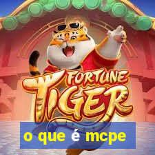 o que é mcpe