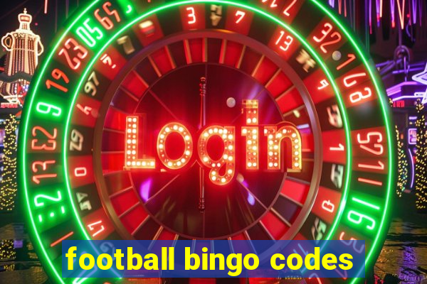 football bingo codes