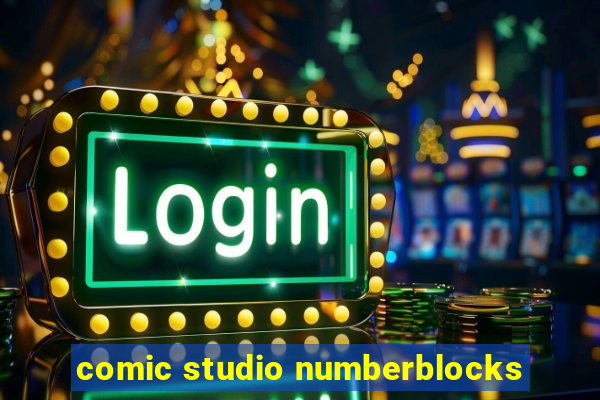 comic studio numberblocks