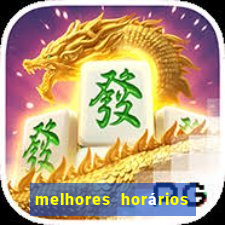 melhores horários para jogar fortune mouse